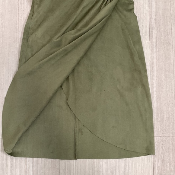 Kensie green suede pullover dress - Picture 11 of 13